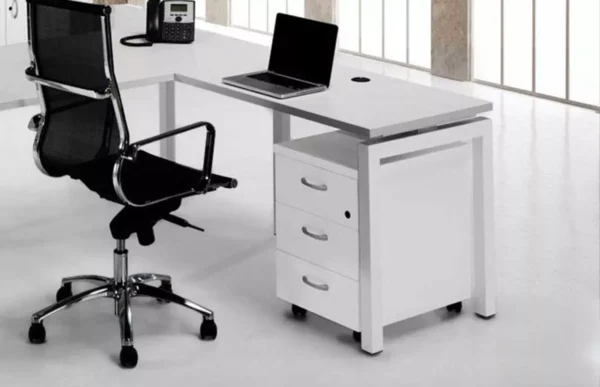 Caisson de bureau à roulettes, Brivet